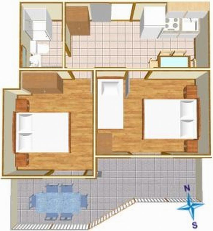 Apartments Toni Two Igrane Exterior foto
